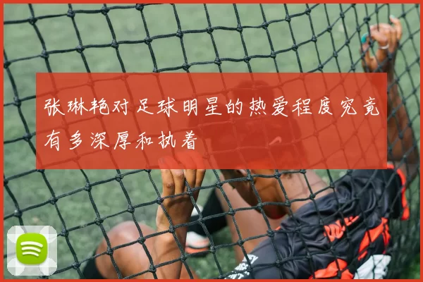 张琳艳对足球明星的热爱程度究竟有多深厚和执着